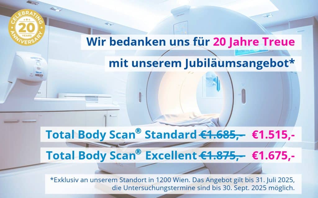 Jubiläum Total Body Scan