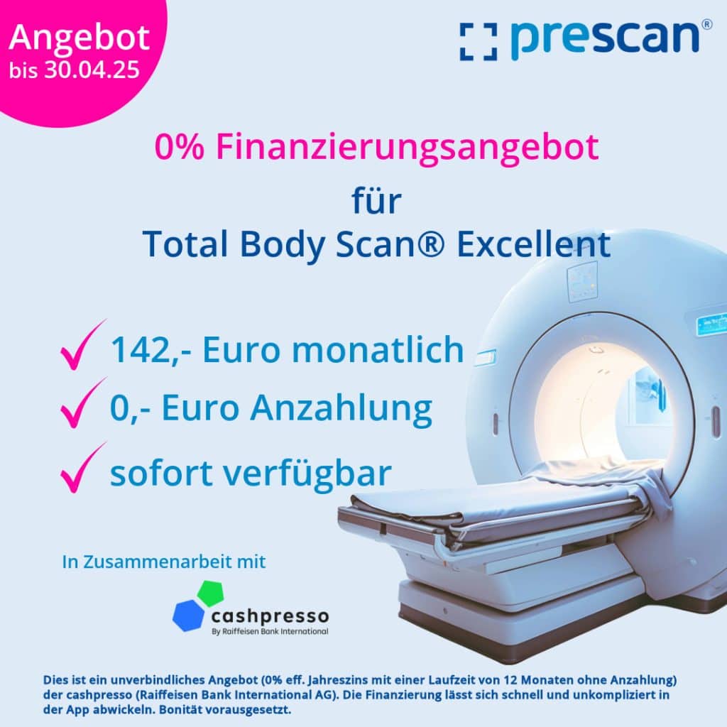 Prescan Ganzkörperuntersuchung Total Body Scan